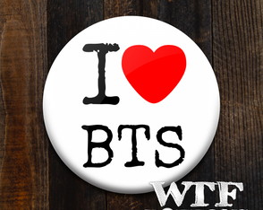 Botton ou Ímã I love BTS