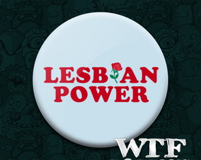 Botton ou Ímã Lesbian Power