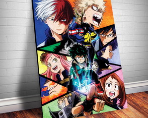 Placa Decorativa - Boku no Hero #A017