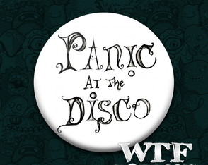 Botton ou Ímã Panic at the Disco Logo