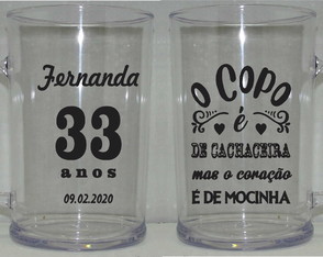 Caneca 400 ml Casamento aniversário festa