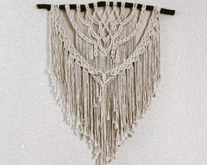 Macramê Mais Amor -Painel Macramê