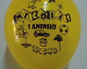 Bexigas Personalizadas Tema Brinquedos