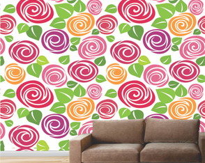 Papel de Parede Floral APFL10