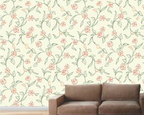 Papel de Parede Floral APFL91