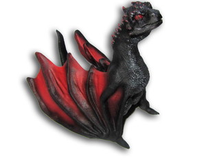 Game Of Thrones Daenerys Figura Dragão Drogon Bebê