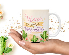 Caneca Porcelana Feminina