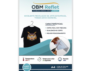 OBM Reflet – Toque zero com liner | A4 com 10 fls