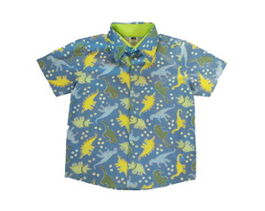 Camisa Social Dinossauro