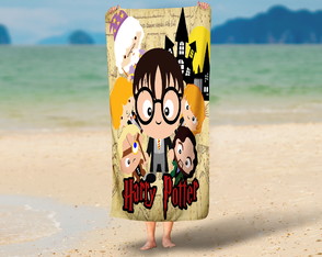 Toalha personalizada Harry potter