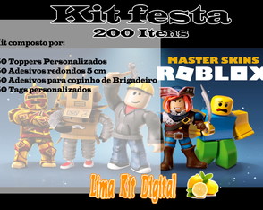 KIt 200 Itens - Roblox