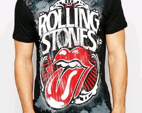 Camiseta ou Regata 3D Full Print - Roling Stones S-125