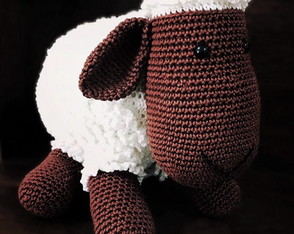 Amigurumi Ovelha Crochê Decoração Ovelinha Bebe