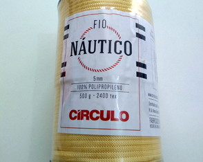 Fio Náutico Círculo 5mm - Porcelana 7684