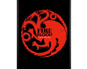 Poster Targaryen Quadro Decorativo Game Of Thrones