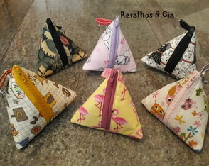 Porta Moedas - Triangular