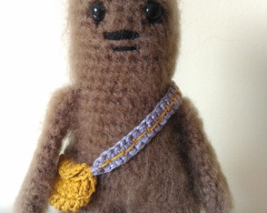 Chewbacca Amigurumi crochê