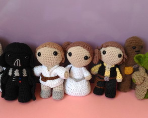 Coleção Star Wars Amigurumi crochê