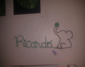 Tricotin nome 7 letras desenho complexo