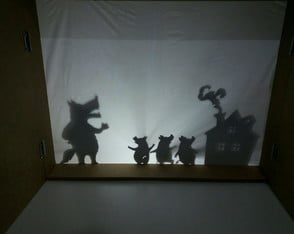 Teatro das sombras infantil