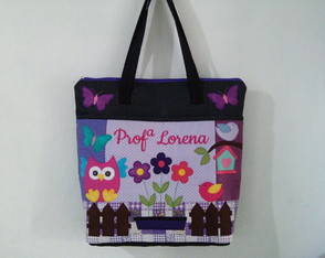 Bolsa Patchwork Professora