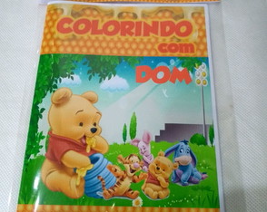 Kit de Colorir Ursinho Pooh