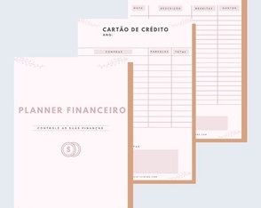 Planner Financeiro - Arte Digital