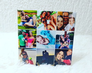 Azulejos Personalizados com fotos 20cm x 20cm c/suporte