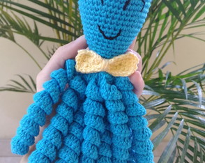 Polvinho Juno Amigurumi crochê