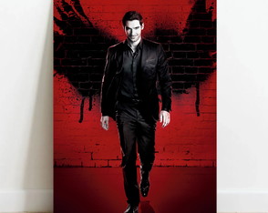 Quadro Decorativo A4 - Lucifer