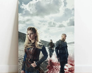 Quadro Decorativo A4 - Vikings