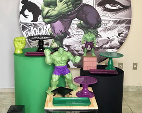 Locação/aluguel decoração Hulk 2 SOMENTE RJ