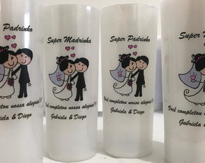 Copo Long Drink 350 ml Personalizado p/ Festa de Casamento