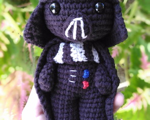 Darth Vader Amigurumi crochê