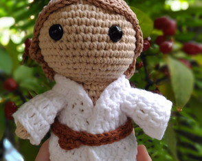 Luke Skywalker Amigurumi crochê