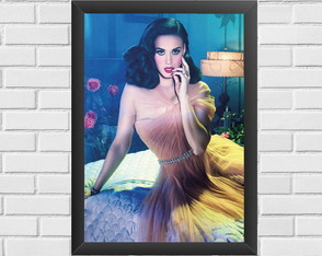 Quadro decorativo A3 KATY PERRY