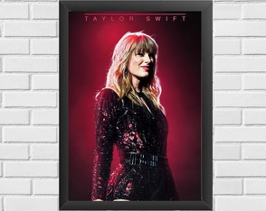 Quadro decorativo A3 Taylor Swift on Tour