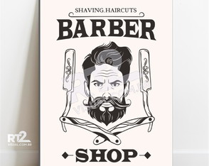 Placa Decorativa Barbearia pdba-05