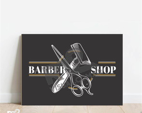 Placa Decorativa Barbearia pdba-14