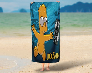 Toalhas Personalizadas Simpsons