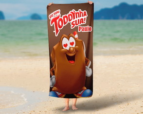 Toalha personalizada todynho ( sou toddynha sua )