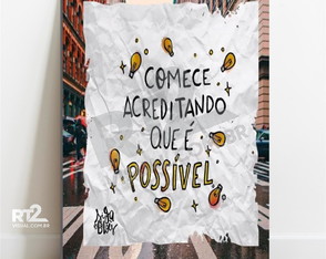 Placa Decorativa Frases pdfr-23