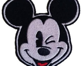 Mickey antigo PatchTermocolante