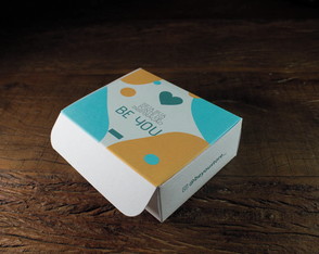 50 Caixas Embalagem 14x11x5cm Personalizada com Sua Marca