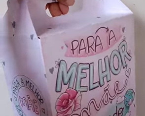 Arquivo de Corte Maleta Grande Lancheira Dia das Mães Studio