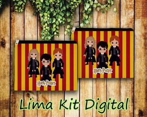 Porta Moedas Personalizado Harry Potter