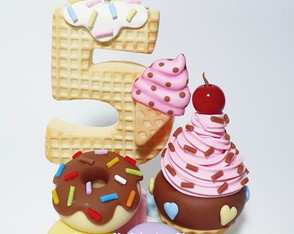 Vela Tema Doces