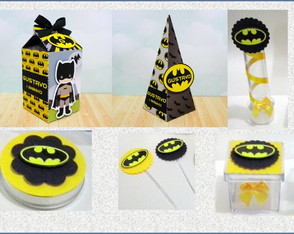 Kit Festa Batman 75 Itens