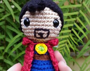 Doutor Estranho Amigurumi crochê