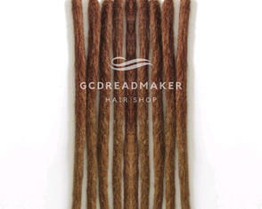 Dreads 25cm - Ruivo ao Loiro Mel - 10 unidades GC DREADMAKER